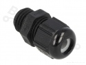 Kabelwartel 1-5mm M12 IP68 water-/stofdicht zwart